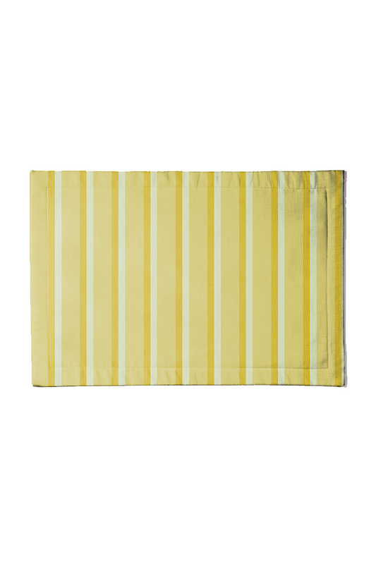 Candy Stripes Placemat in Yellow