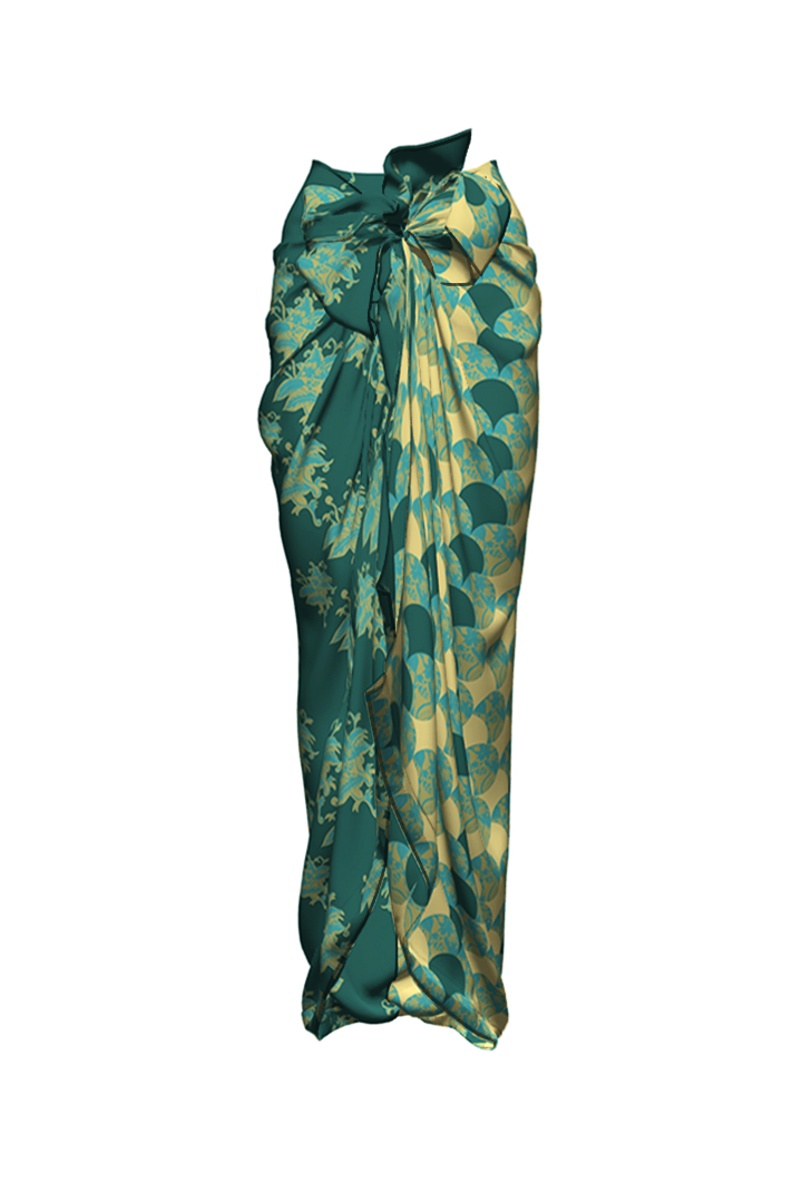 Rainforest Hues Maxi Wrap