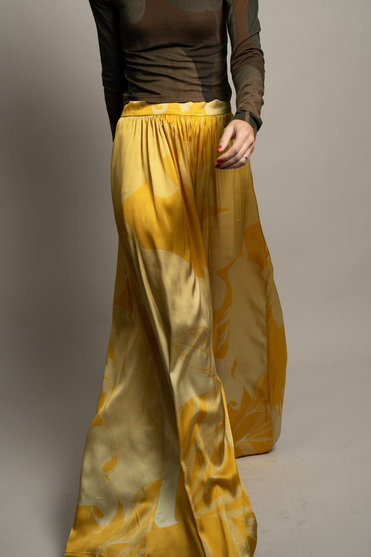 Sunny Paissage Palazzo Pants